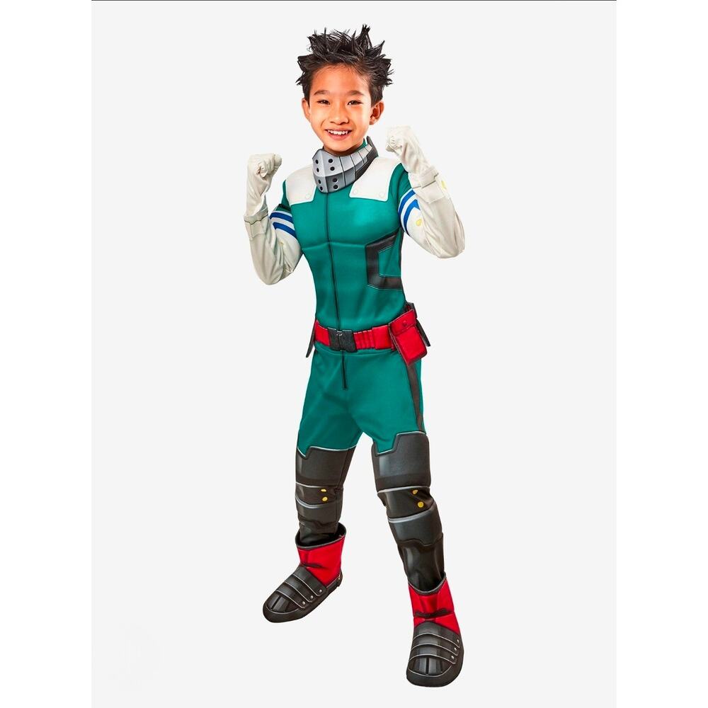 Rubie's Boy's My Hero Academia Izuku Midoriya Deluxe Halloween Costume Size M